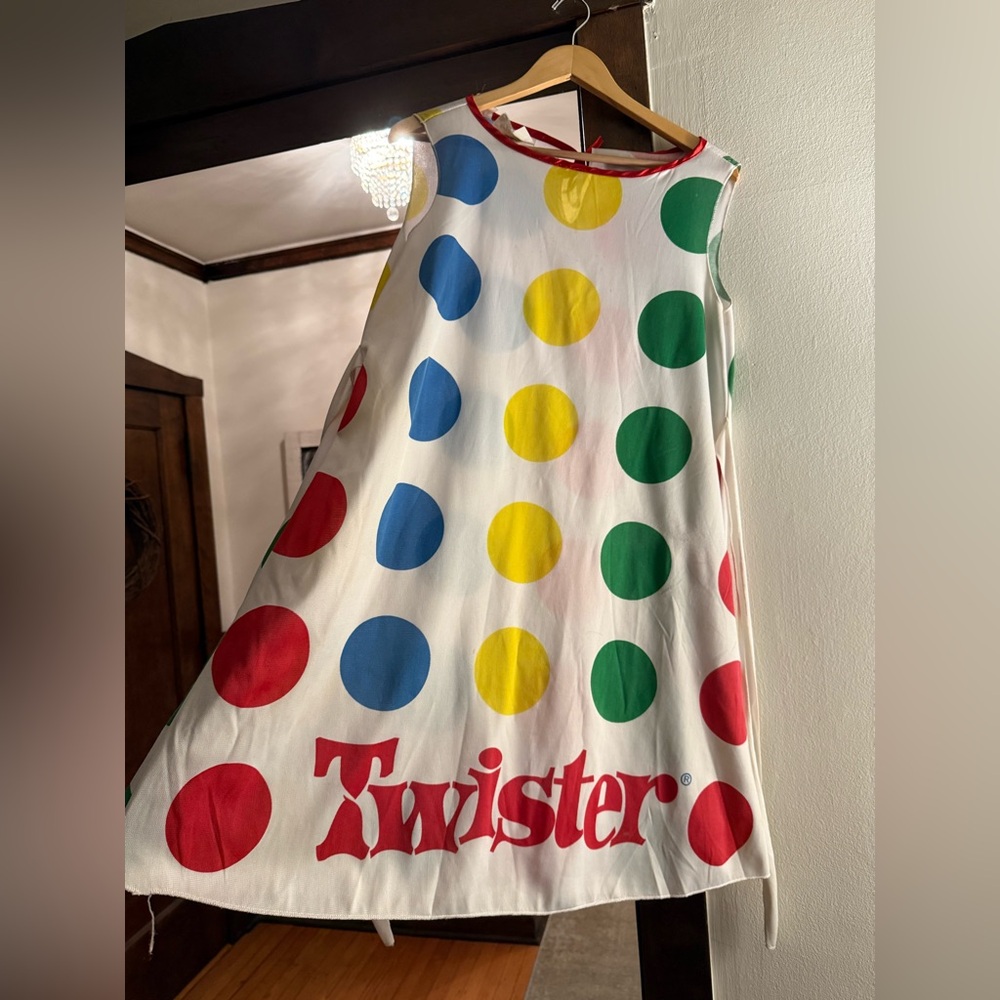 Twister Costume. Size L A-line with drawstring. Would fit most Medium - XL.